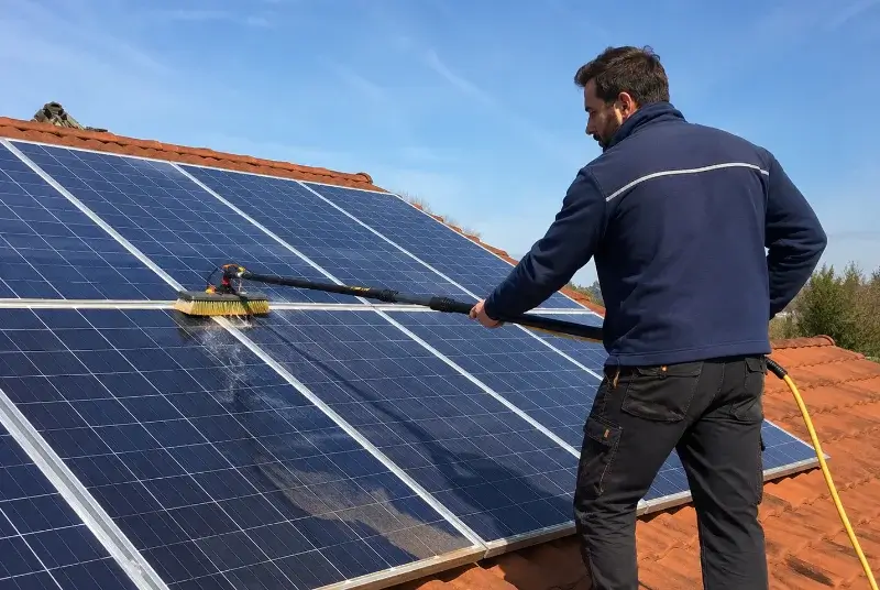 Nettoyage et entretien de panneaux solaires à Surgères